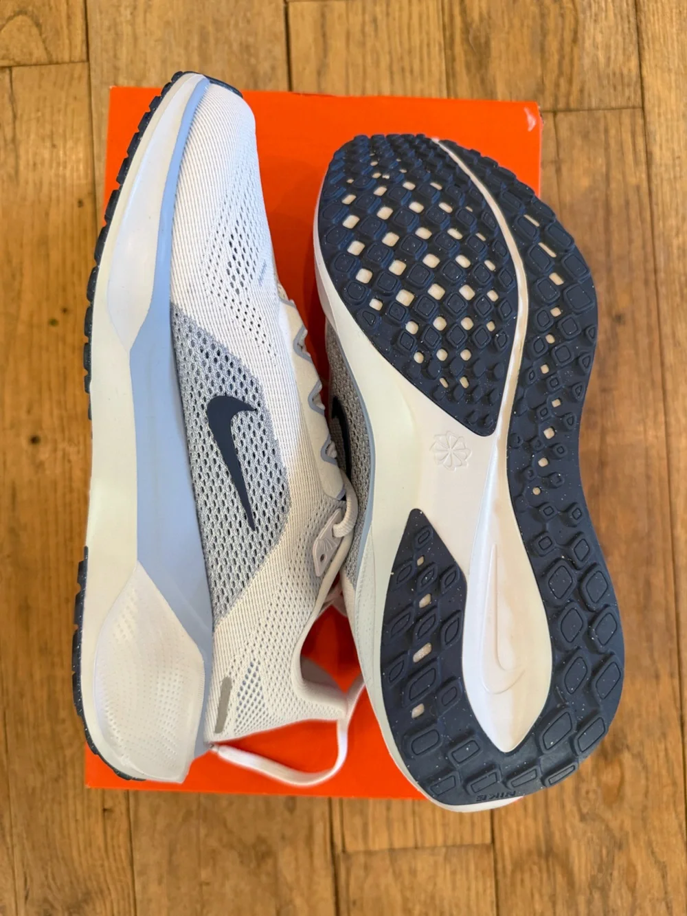 Nike Air Zoom Pegasus 41 Running Shoes White Blue Women’s 7.5